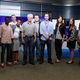 Georgia News Lab students at WSB-TV in Atlanta, 2015. Director David G. Armstrong, 2106 Bingham award winner, is fifth from left. (Georgia News Lab)